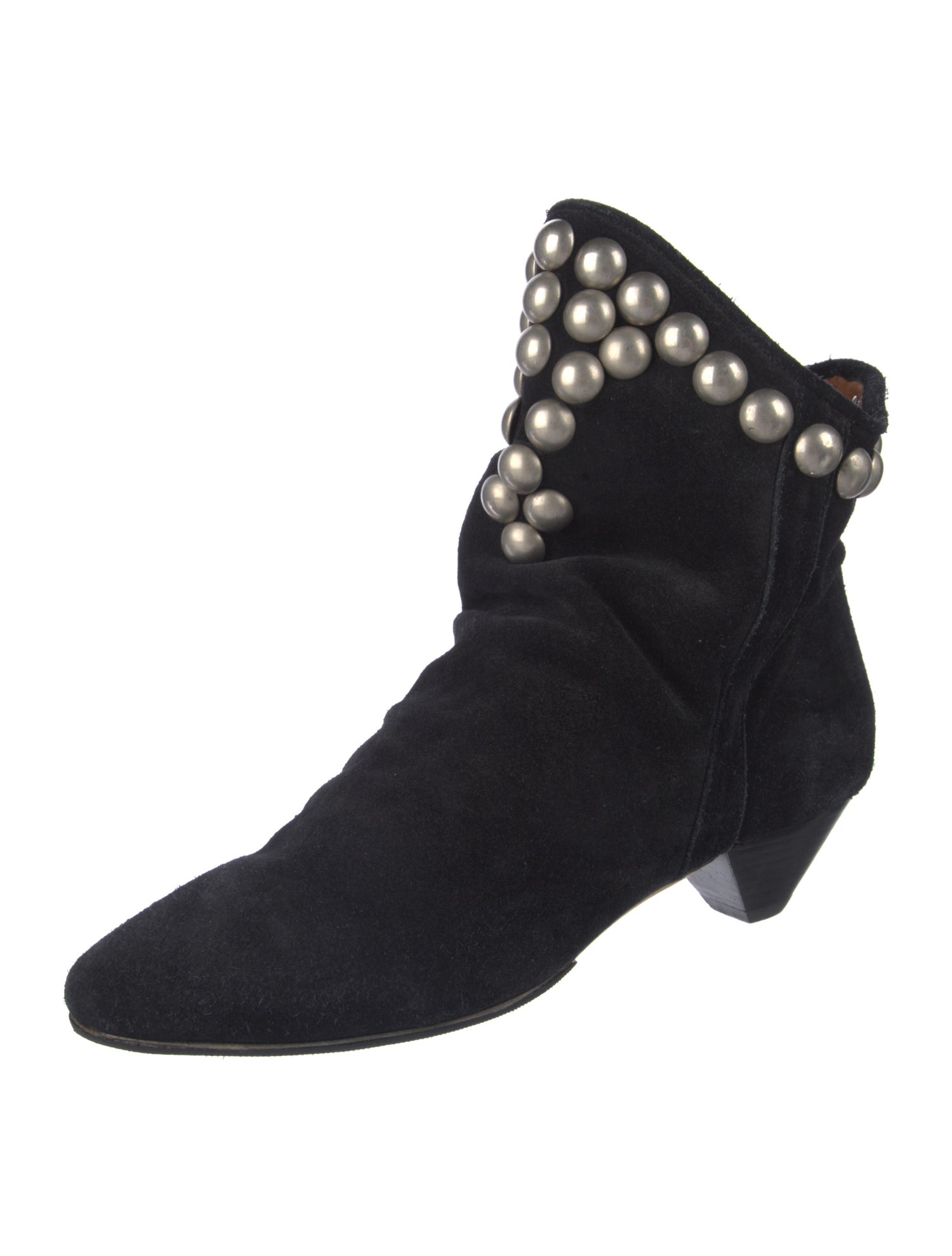 Isabel Marant Suede Studded Accents Boots