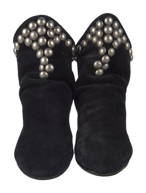 Isabel Marant Suede Studded Accents Boots
