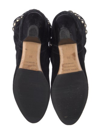 Isabel Marant Suede Studded Accents Boots