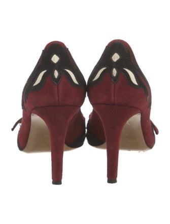 Isabel Marant Suede Patterned Pumps
