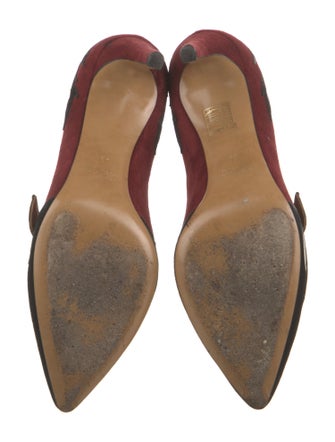 Isabel Marant Suede Patterned Pumps