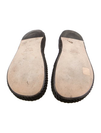 Isabel Marant Braided Accents T-Strap Sandals