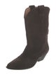 Isabel Marant Suede Western Boots