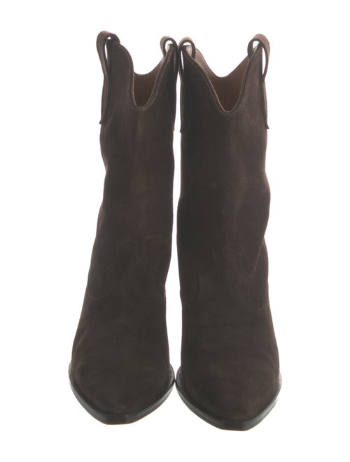 Isabel Marant Suede Western Boots