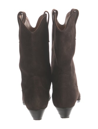 Isabel Marant Suede Western Boots