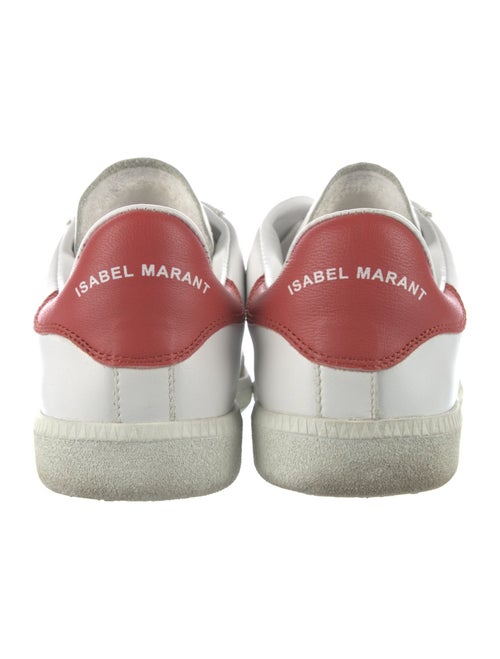 Isabel Marant Leather Studded Accents Sneakers