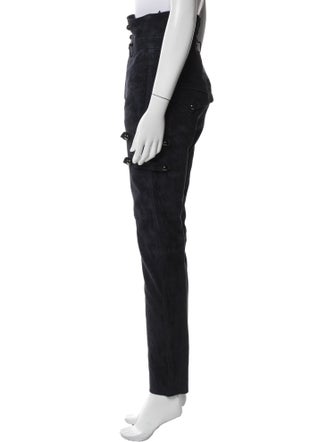 Isabel Marant Lambskin Skinny Leg Pants