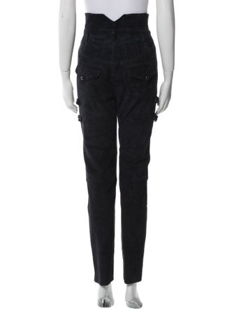 Isabel Marant Lambskin Skinny Leg Pants