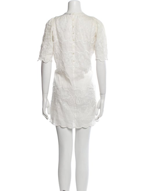 Isabel Marant Crew Neck Mini Dress