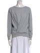 Isabel Marant Bateau Neckline Long Sleeve Sweatshirt