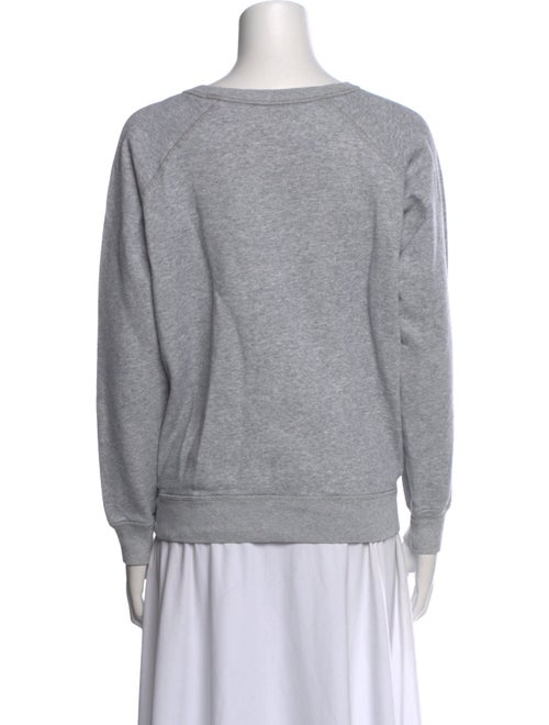 Isabel Marant Bateau Neckline Long Sleeve Sweatshirt