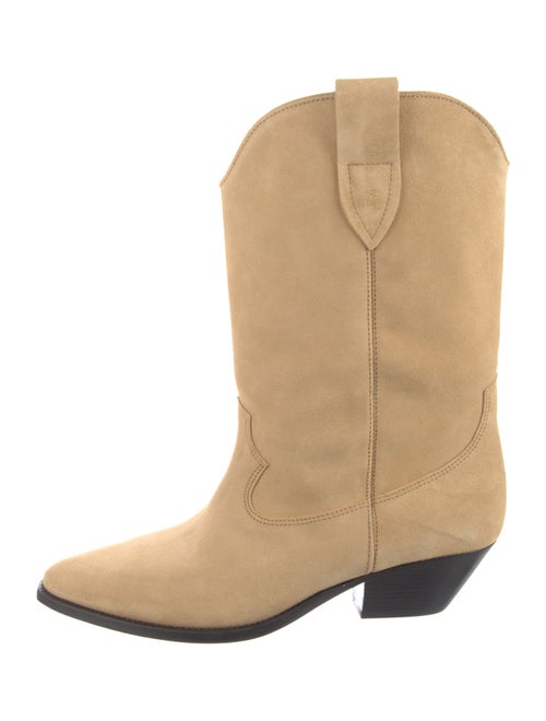Isabel Marant Suede Western Boots