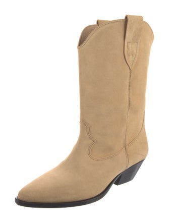 Isabel Marant Suede Western Boots