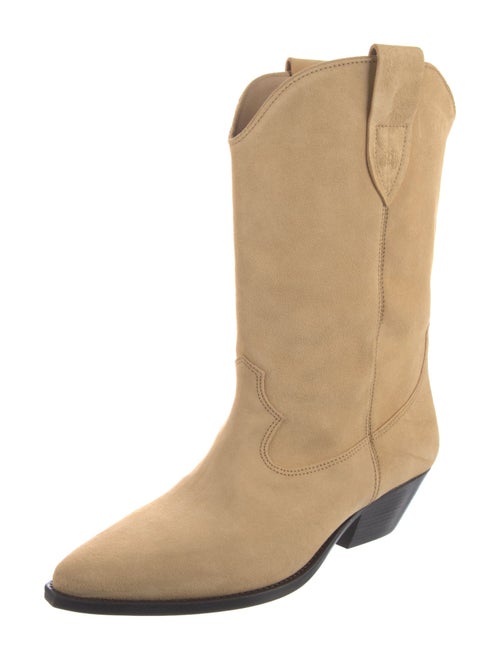 Isabel Marant Suede Western Boots