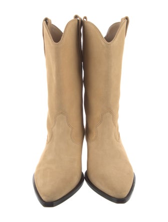 Isabel Marant Suede Western Boots