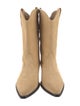 Isabel Marant Suede Western Boots