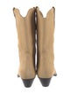 Isabel Marant Suede Western Boots
