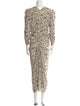 Isabel Marant Silk Long Dress
