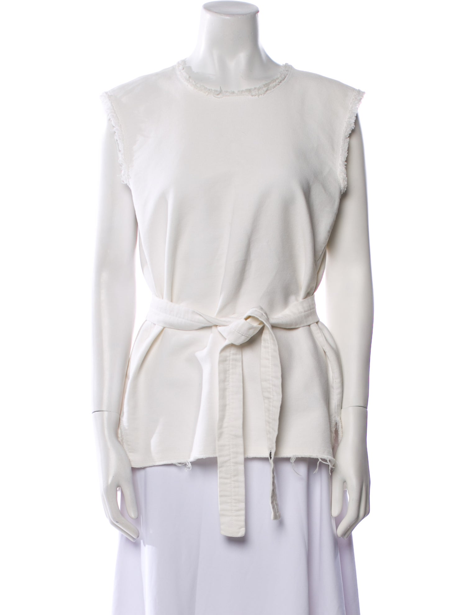 Isabel Marant Crew Neck Sleeveless Top