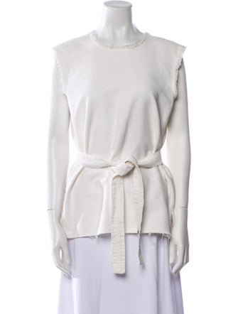 Isabel Marant Crew Neck Sleeveless Top