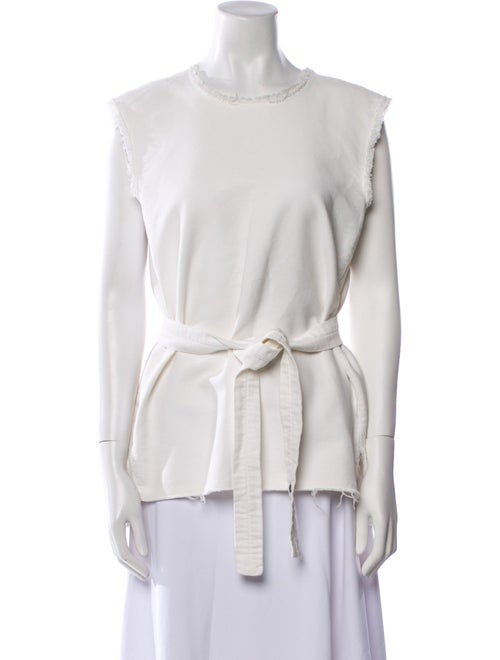 Isabel Marant Crew Neck Sleeveless Top