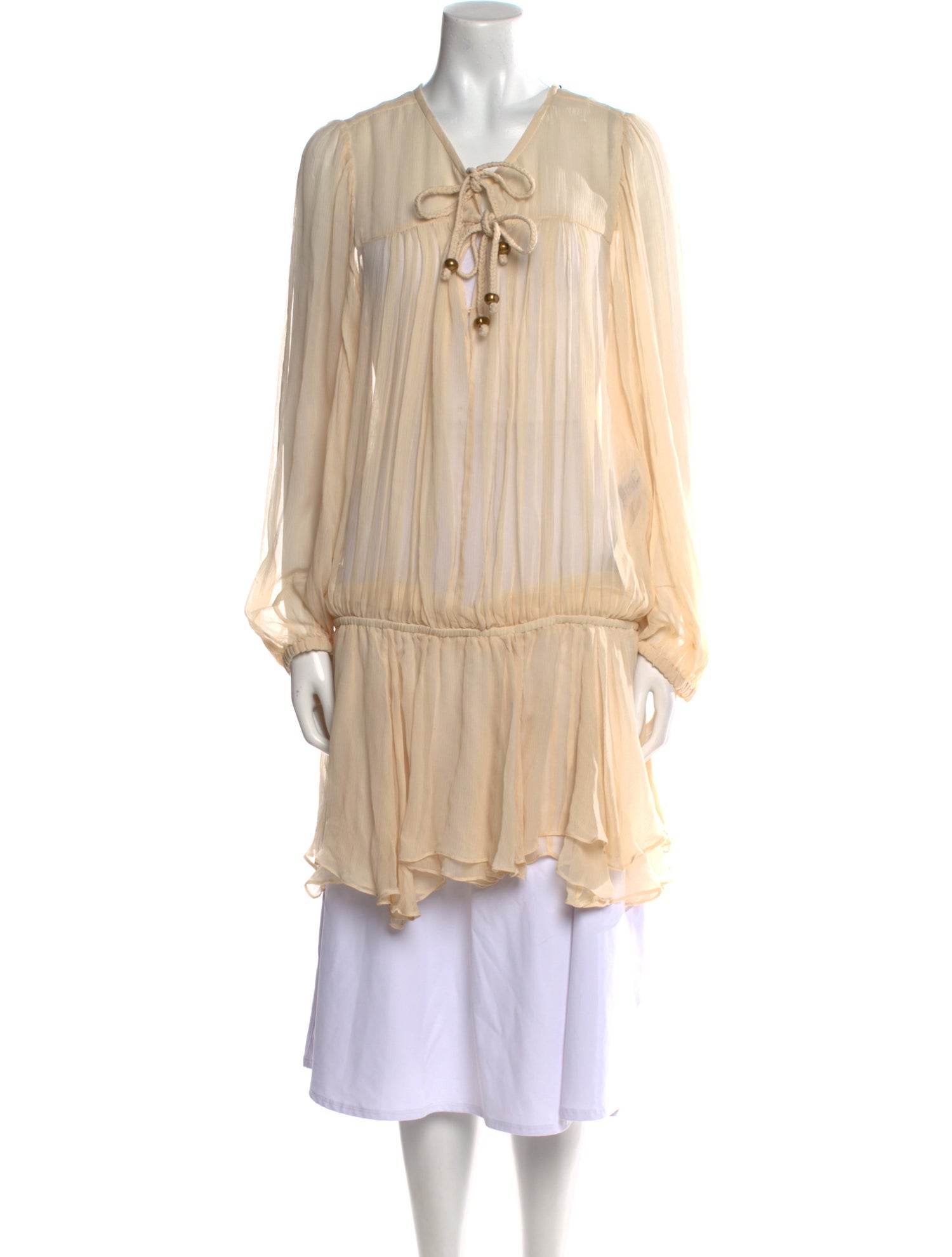 Isabel Marant Silk V-Neck Tunic w/ Tags