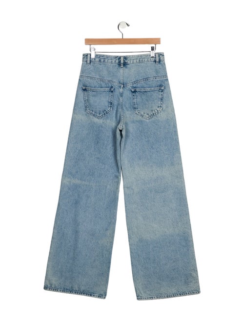 Isabel Marant High-Rise Wide Leg Jeans