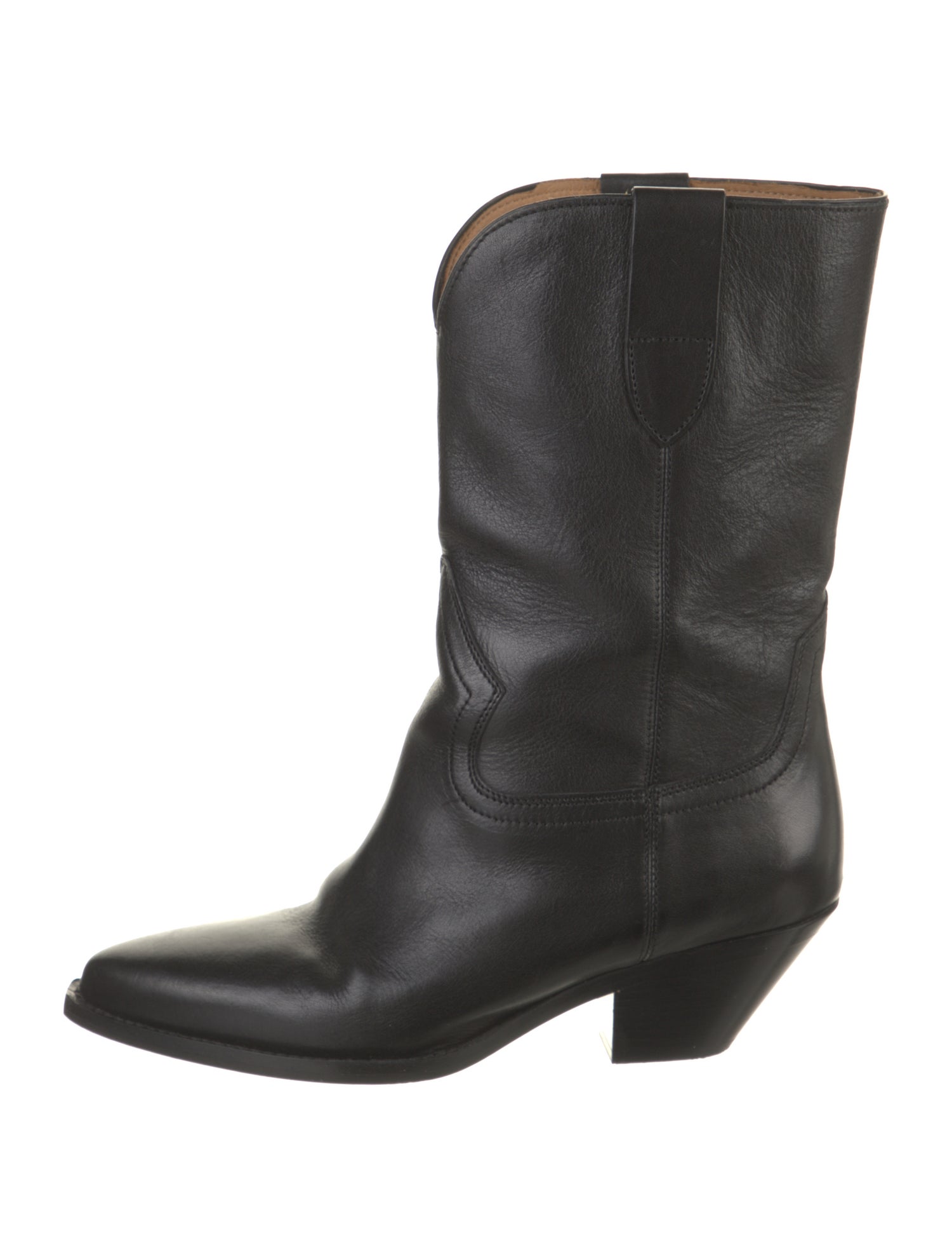 Isabel Marant Leather Western Boots