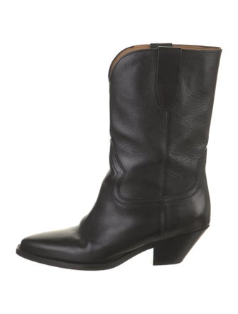 Isabel Marant Leather Western Boots