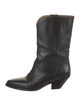 Isabel Marant Leather Western Boots