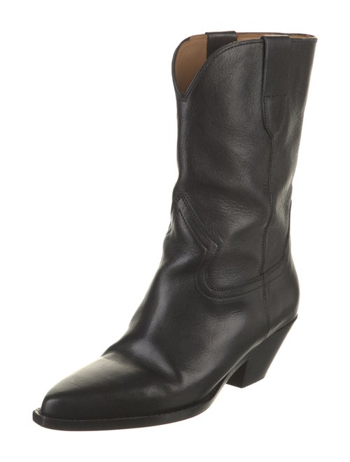 Isabel Marant Leather Western Boots