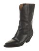Isabel Marant Leather Western Boots