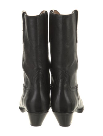 Isabel Marant Leather Western Boots