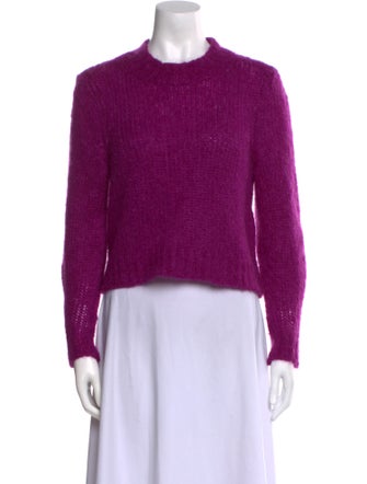 Isabel Marant Kid Mohair Crew Neck Sweater