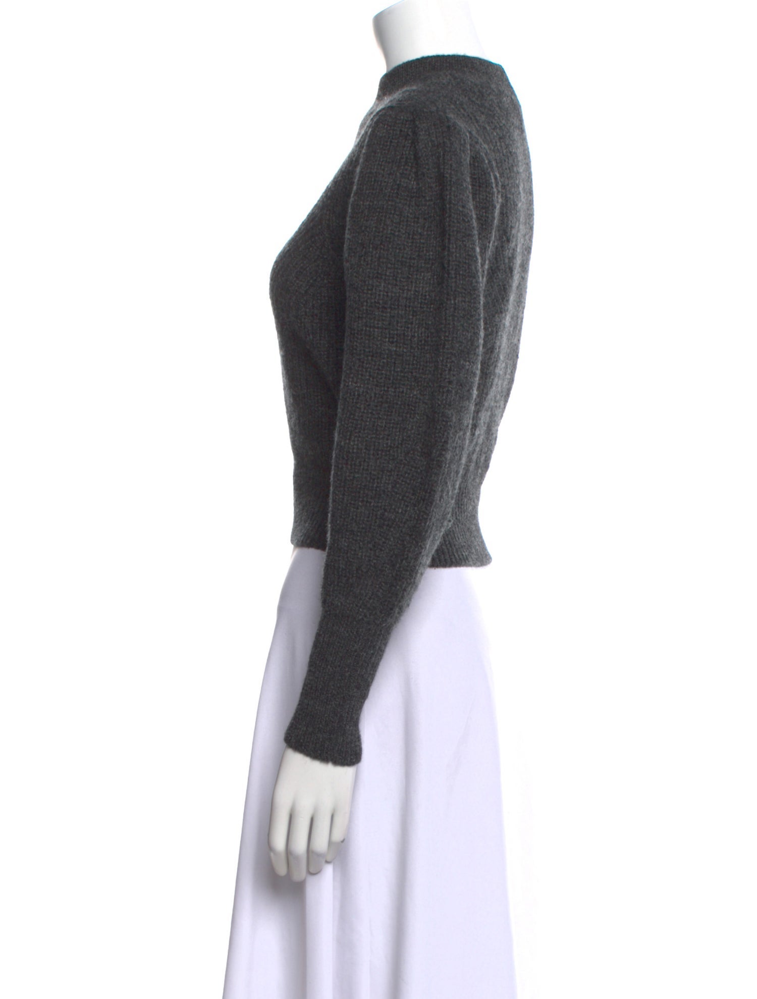 Isabel Marant Virgin Wool Mock Neck Sweater