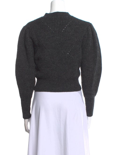 Isabel Marant Virgin Wool Mock Neck Sweater