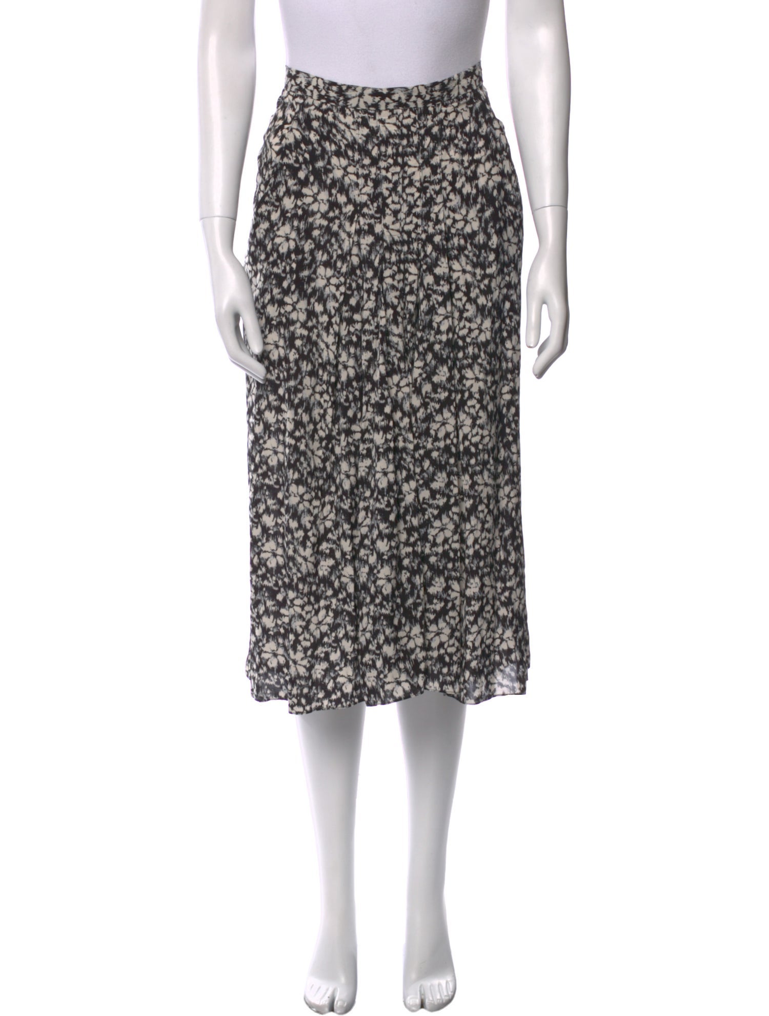 Isabel Marant Floral Print Midi Length Skirt