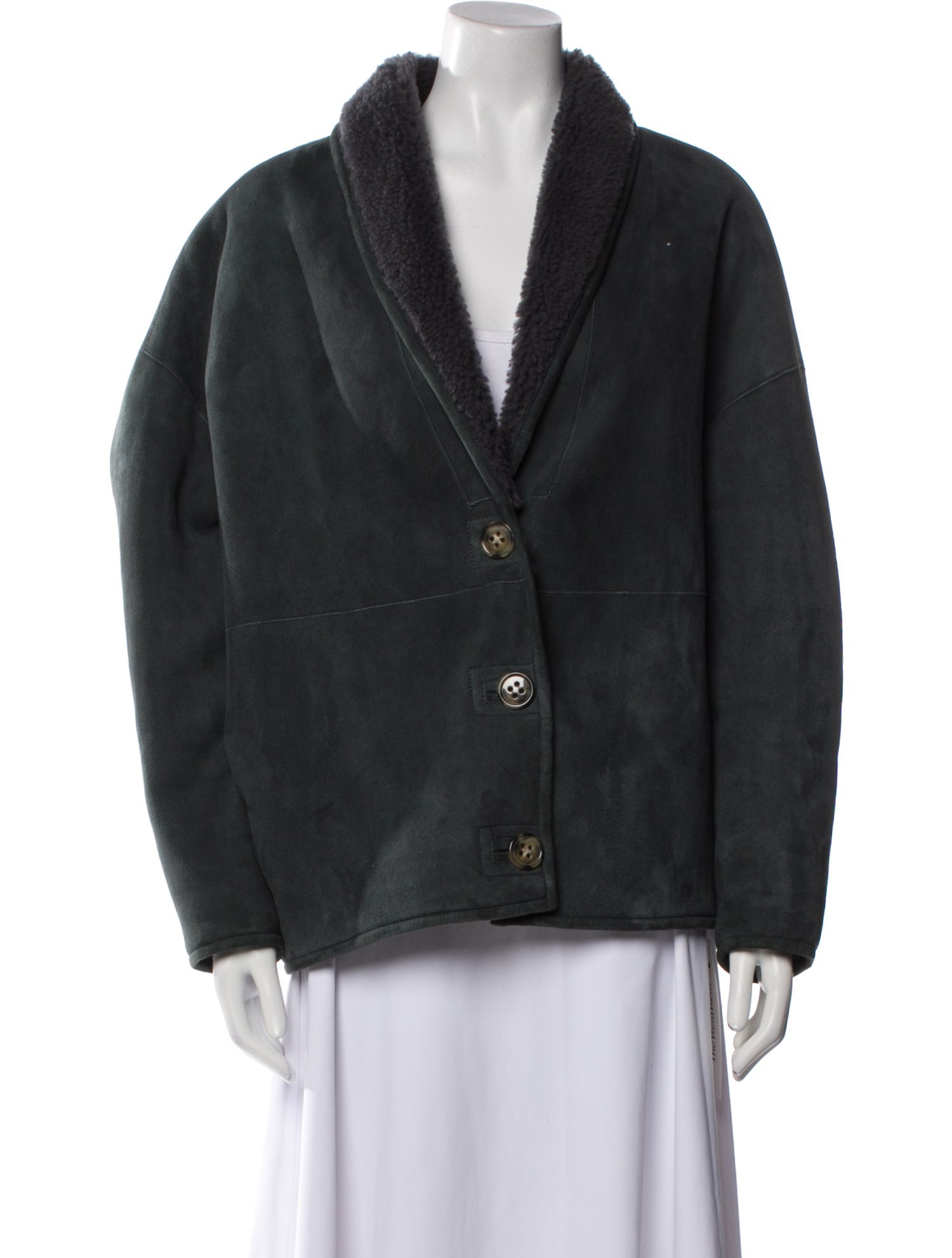 Étoile Isabel Marant Shearling Fur Jacket