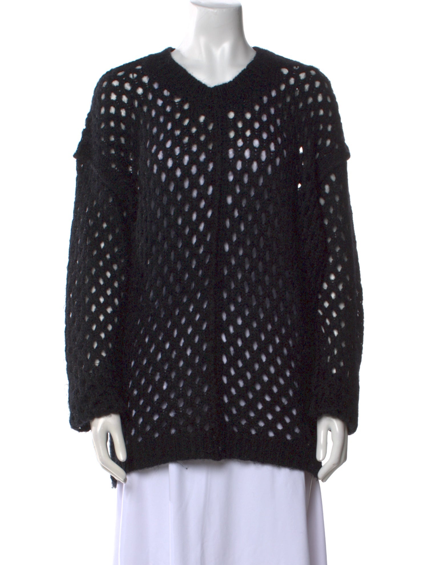 Isabel Marant Patterned V-Neck Sweater