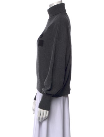 Isabel Marant Graphic Print Turtleneck Sweater