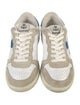 Isabel Marant Leather Striped Sneakers