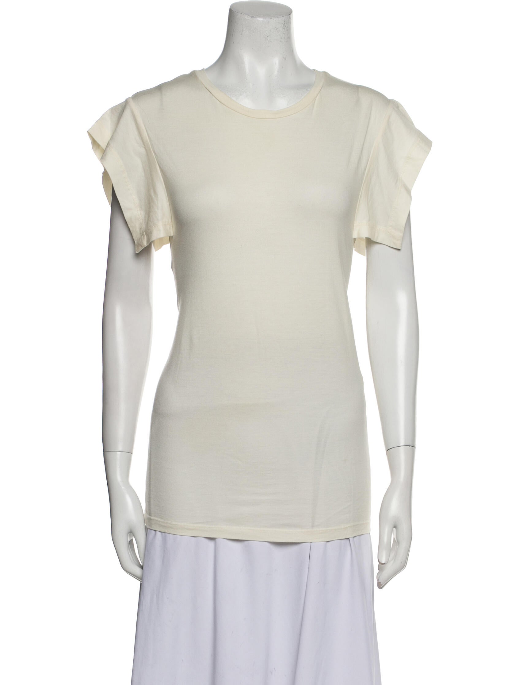 Isabel Marant Scoop Neck Short Sleeve T-Shirt