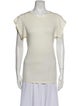 Isabel Marant Scoop Neck Short Sleeve T-Shirt