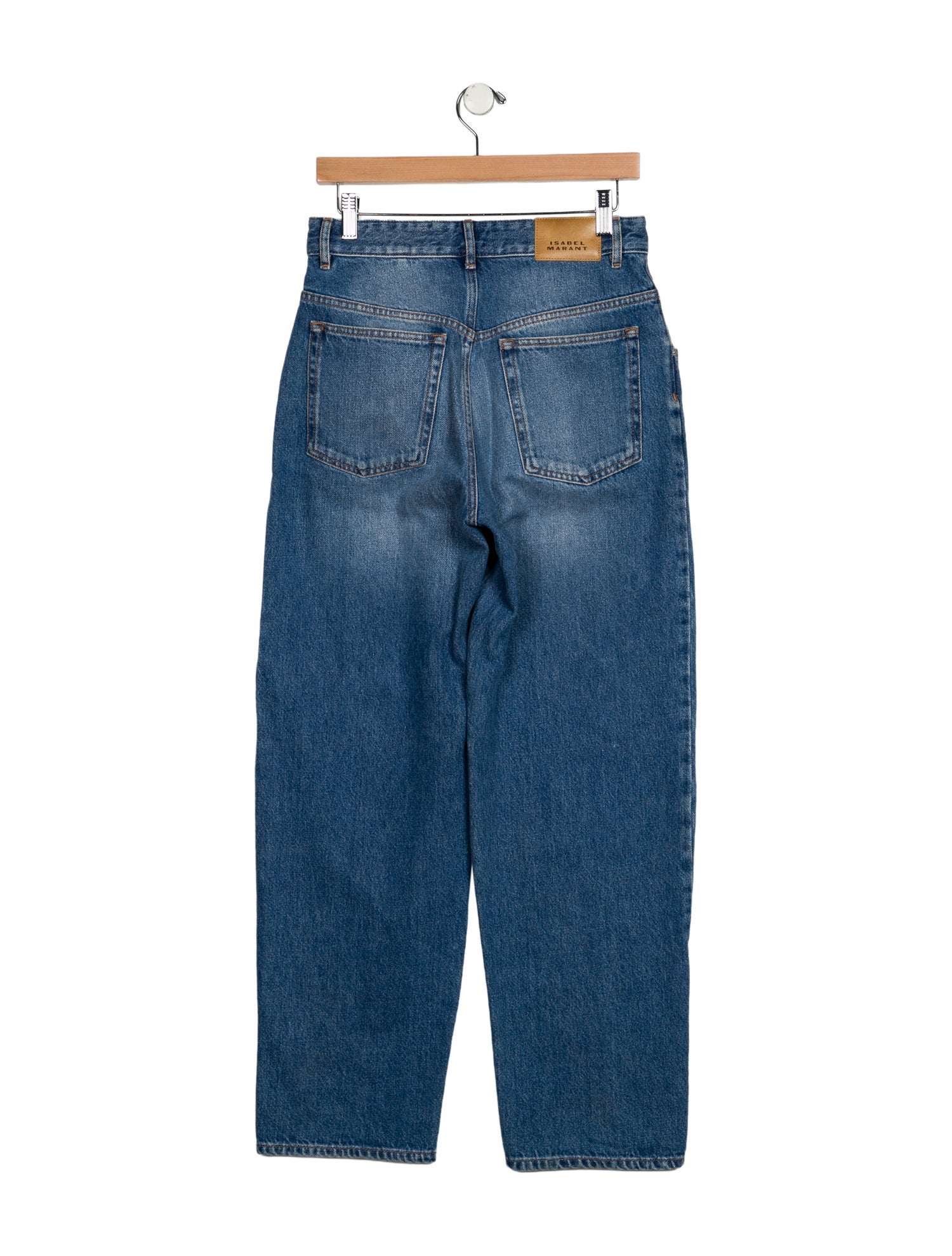Isabel Marant Mid-Rise Wide Leg Jeans