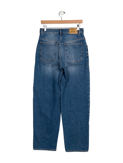 Isabel Marant Mid-Rise Wide Leg Jeans