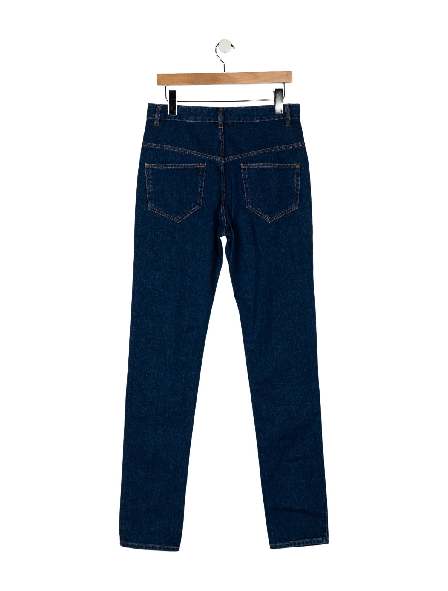 Isabel Marant Mid-Rise Straight Leg Jeans