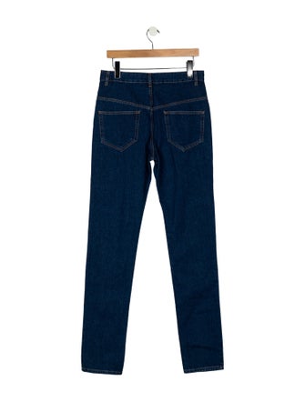 Isabel Marant Mid-Rise Straight Leg Jeans