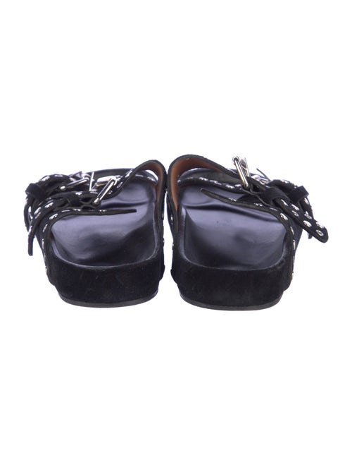 Isabel Marant Suede Printed Slides