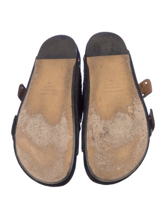 Isabel Marant Suede Printed Slides