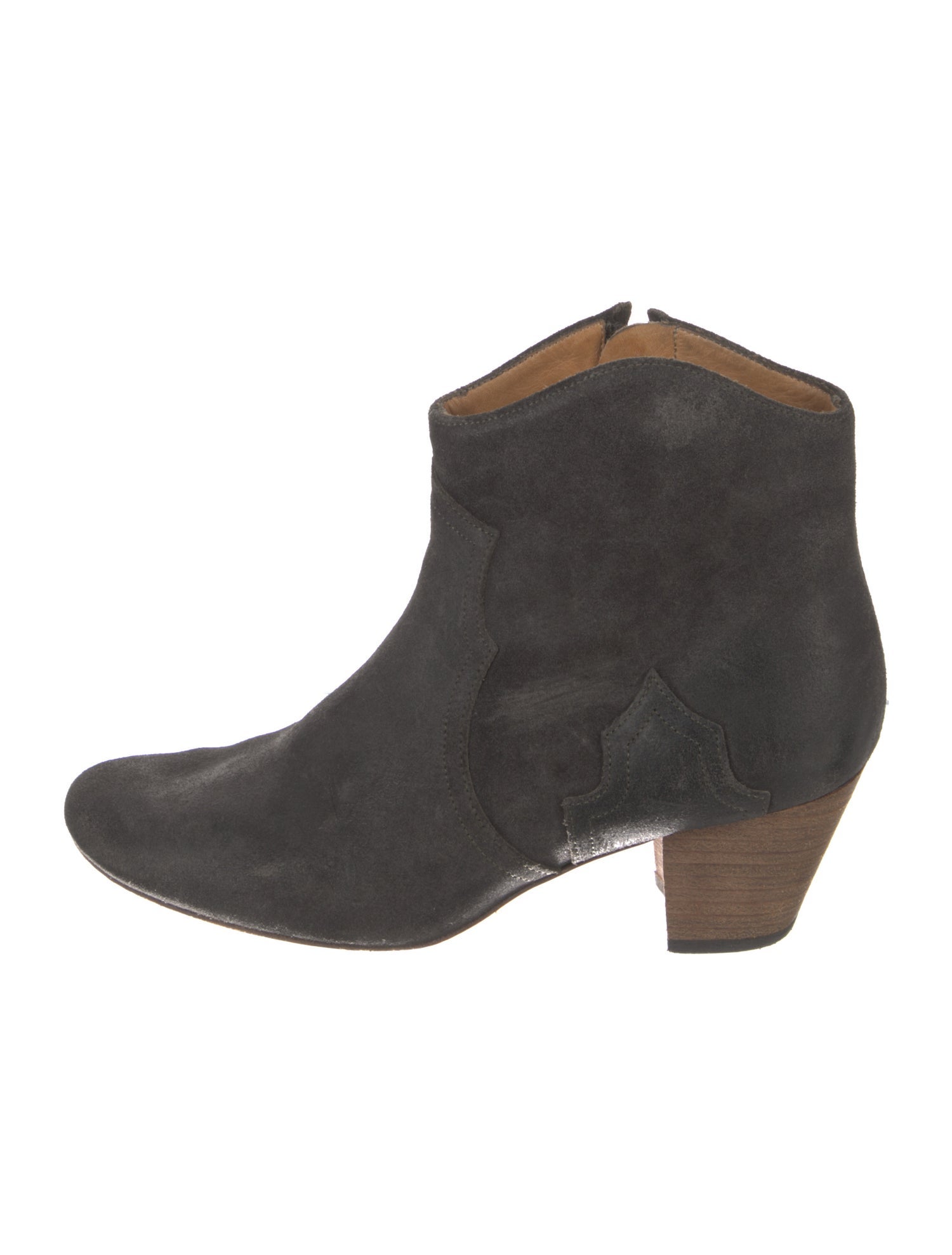 Isabel Marant Suede Western Boots